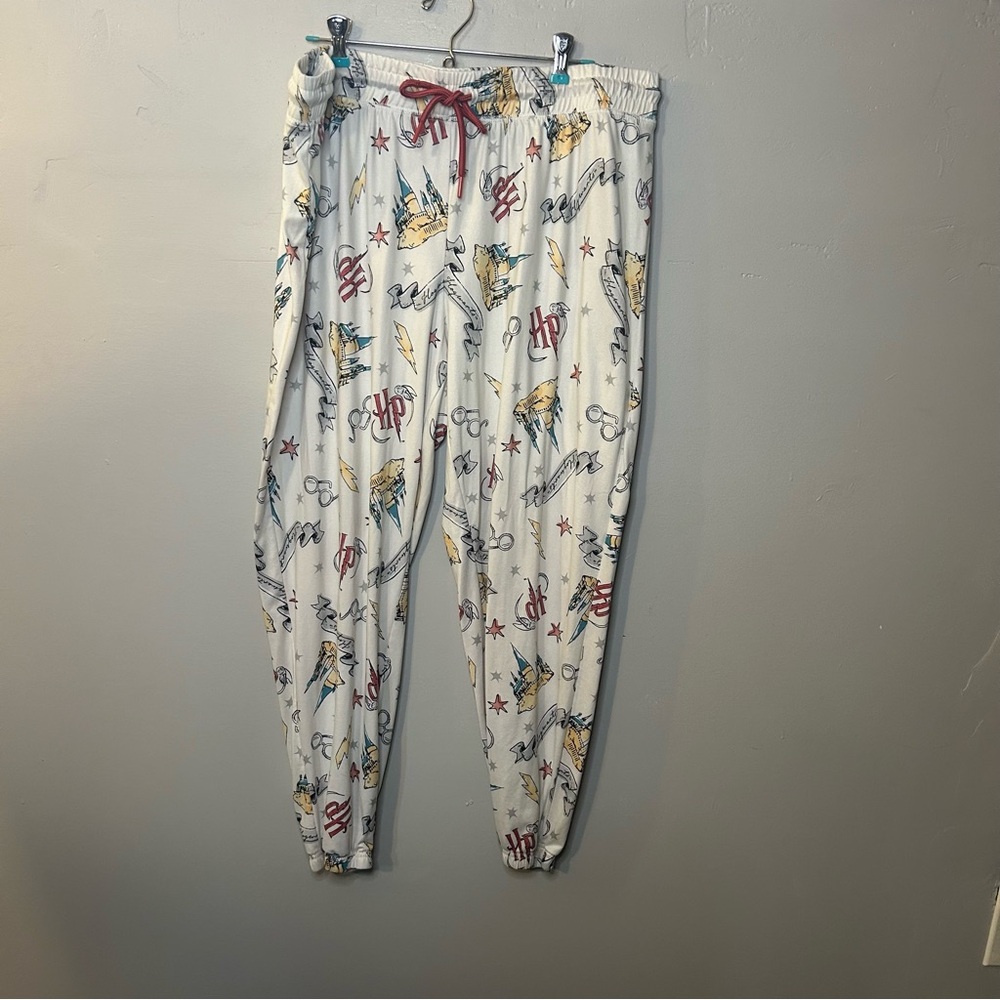 Harry Potter Jogger Style Pajama Bottoms Extra Large